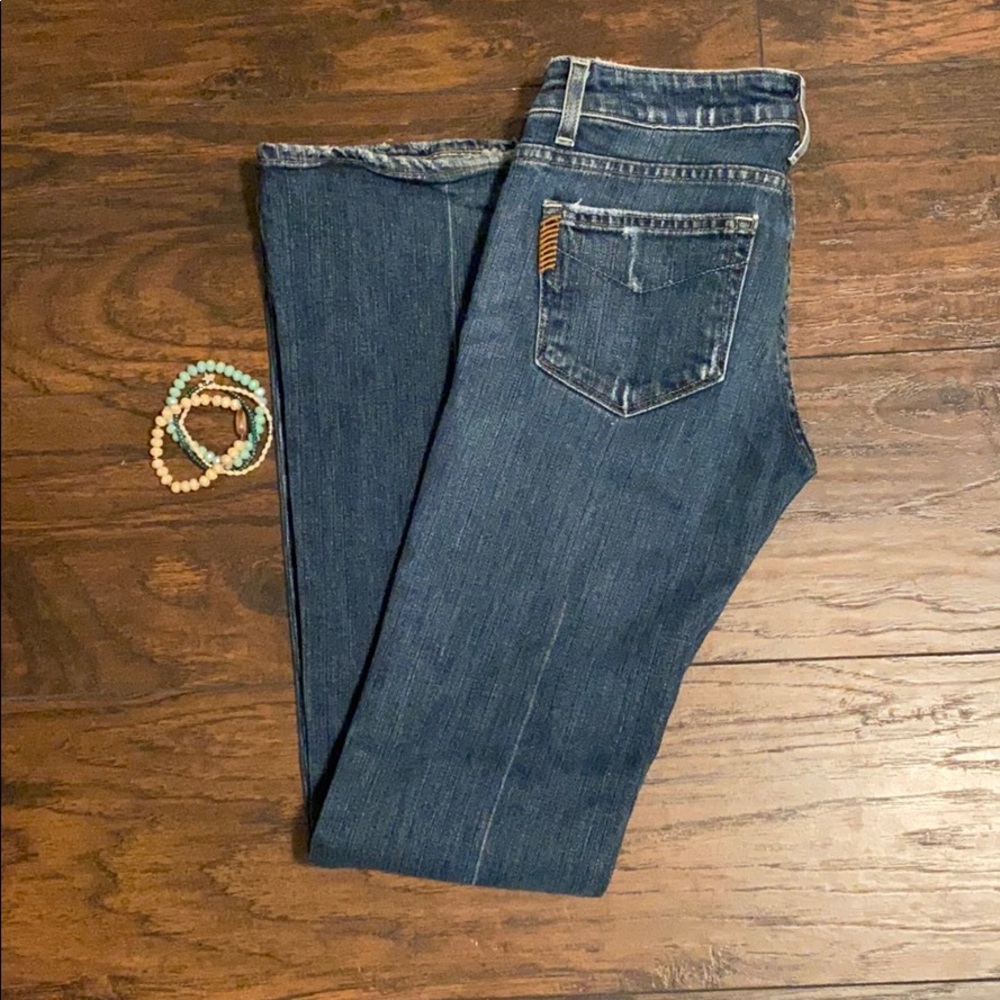 2/&15 Paige bootcut Jeans GUC